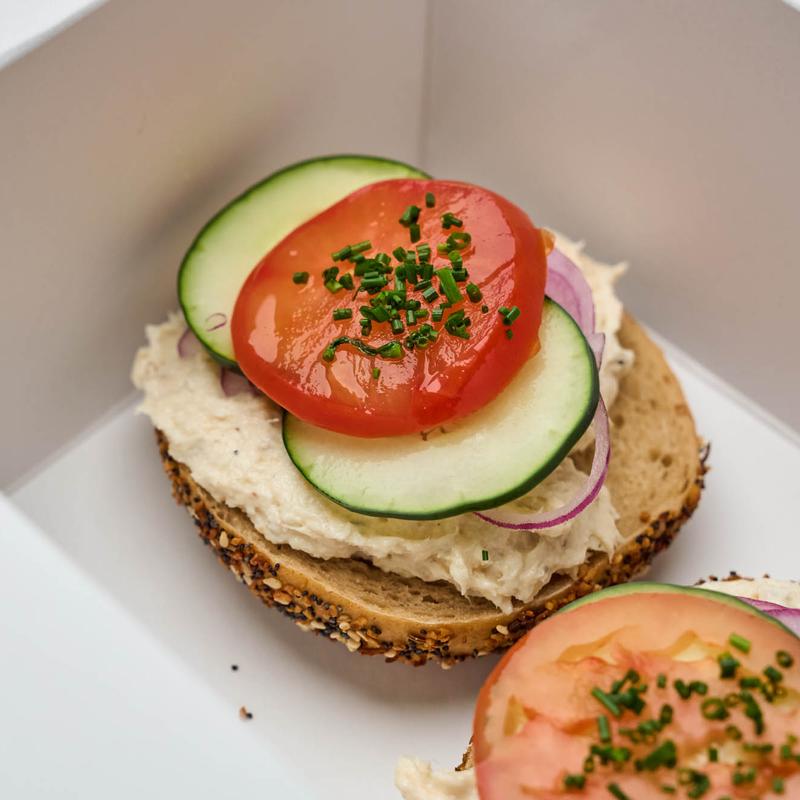 Bagel and Whitefish Salad photo