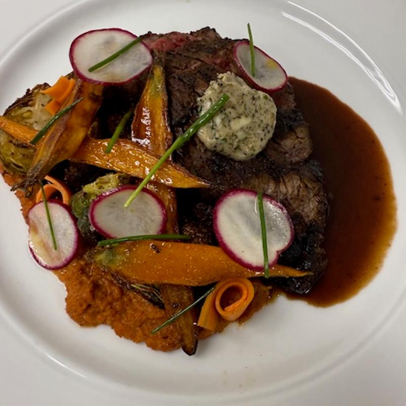 Grilled Shawarma Spiced Bavette Steak photo