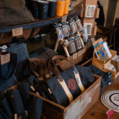 Merchandise area.