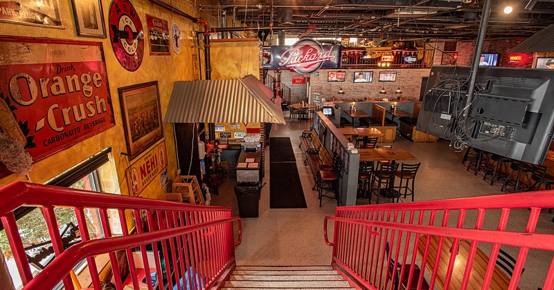 Interior, view from above