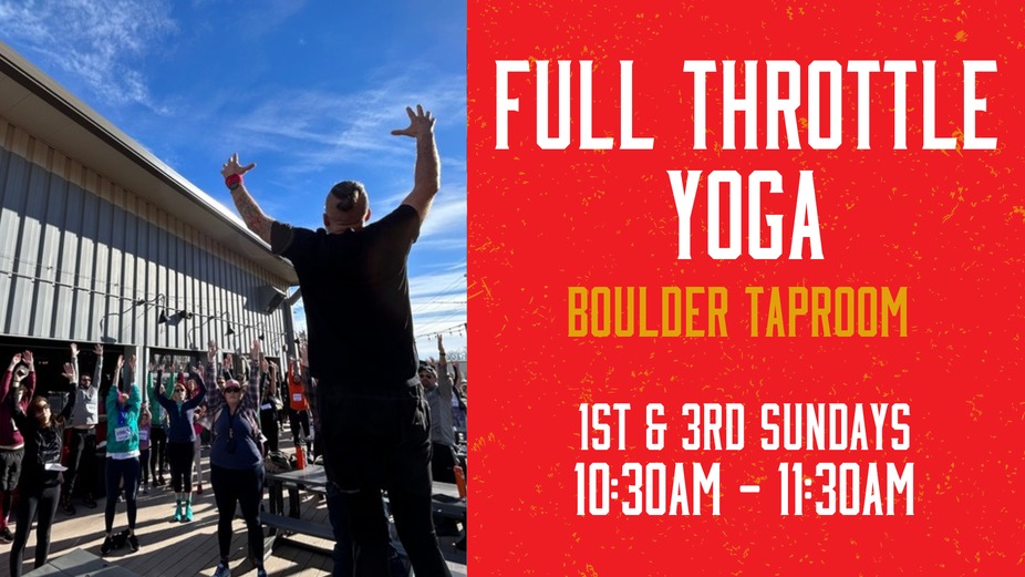 Boulder: Full Throttle Yoga event photo