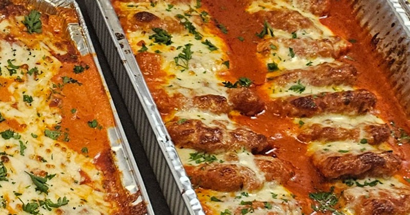 Chicken parmesan pans