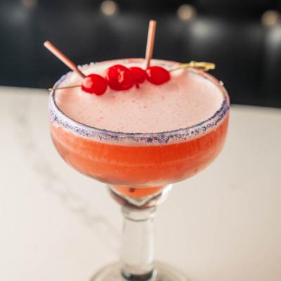 Strawberry Lemon Drop cocktail.