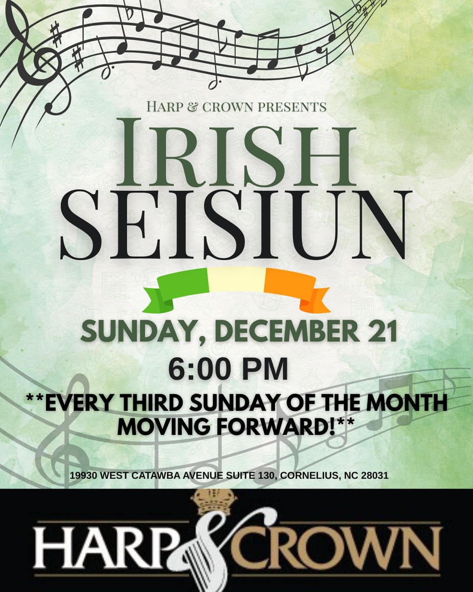 Irish Seisiun at Harp & Crown event photo