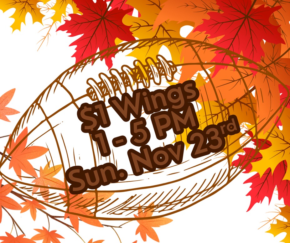 $1 Wings for Football event photo