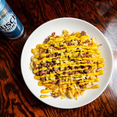 Bacon Cheeseburger Mac Bowl.