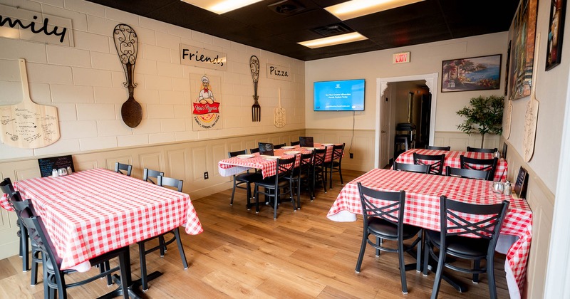 Interior, main dining area