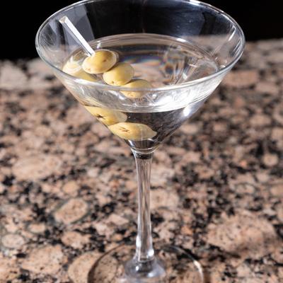 A served martini.