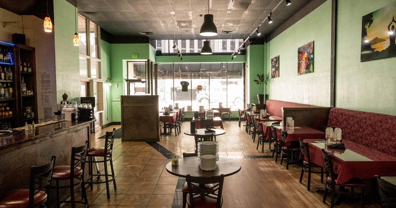 View of a dining space