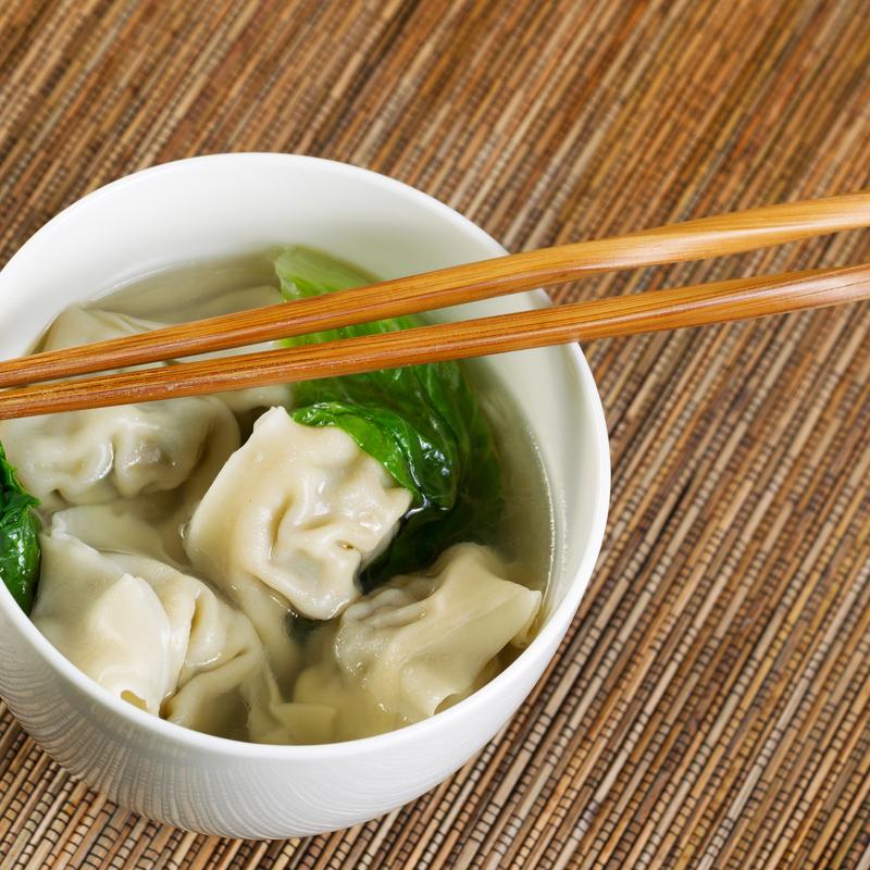 Dumpling soup photo