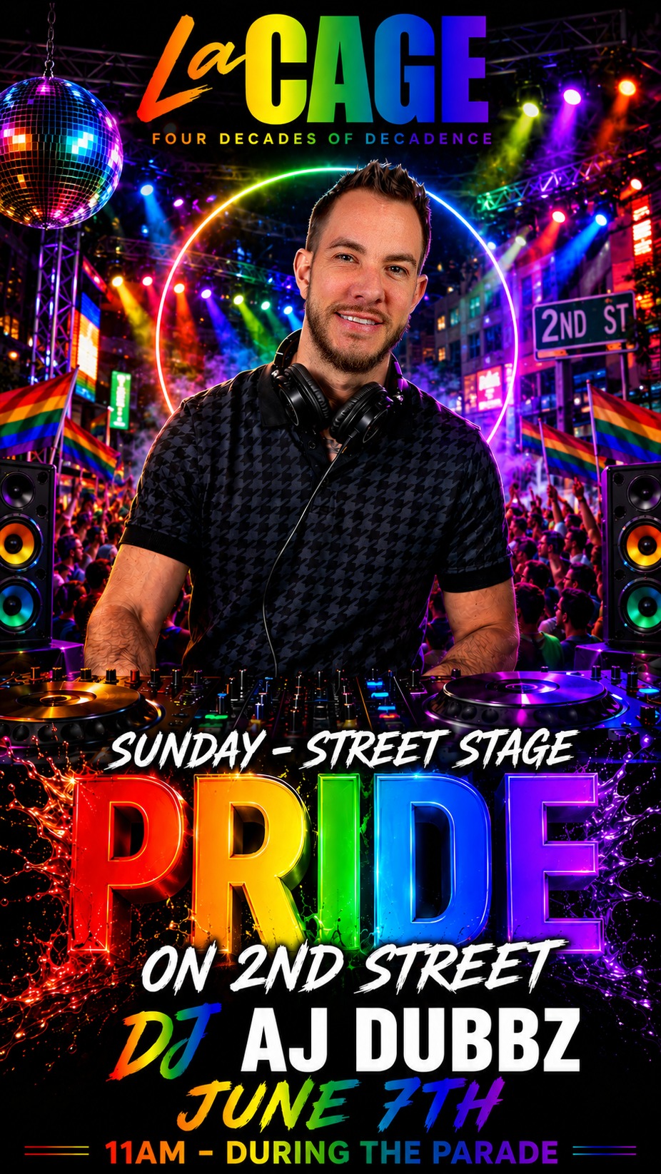 PRIDE SUNDAY: AJ DUBBZ event photo