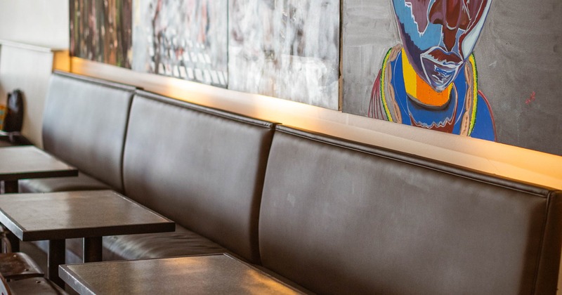 Interior seating area
