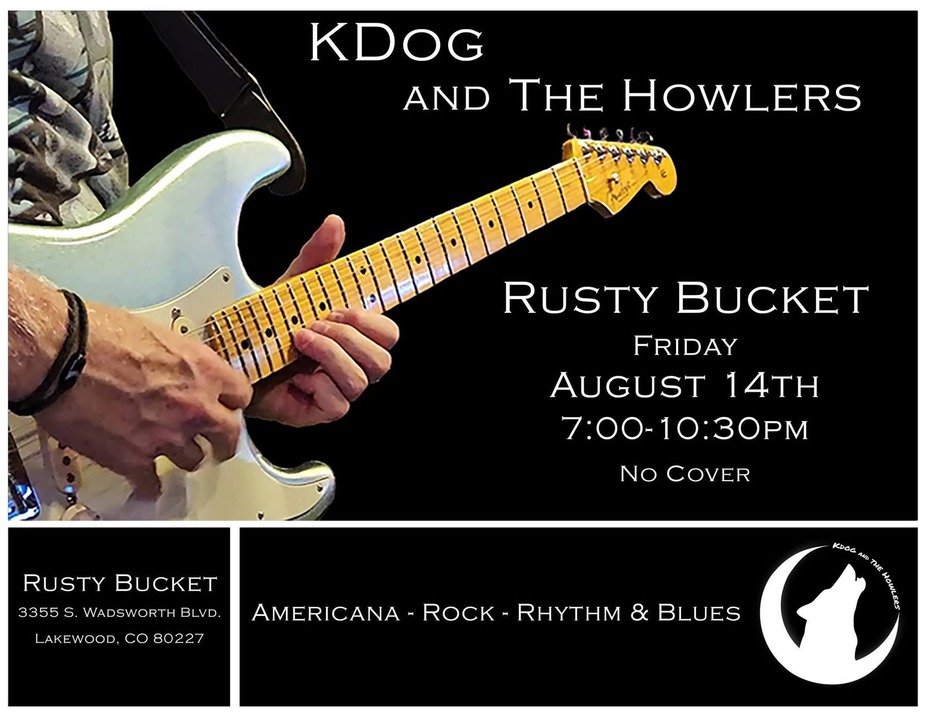 KDog & The Howlers (Friday - 7:00-10:30) event photo