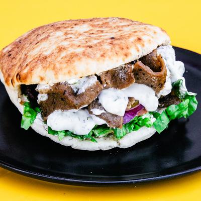 Gyro pocket, served.