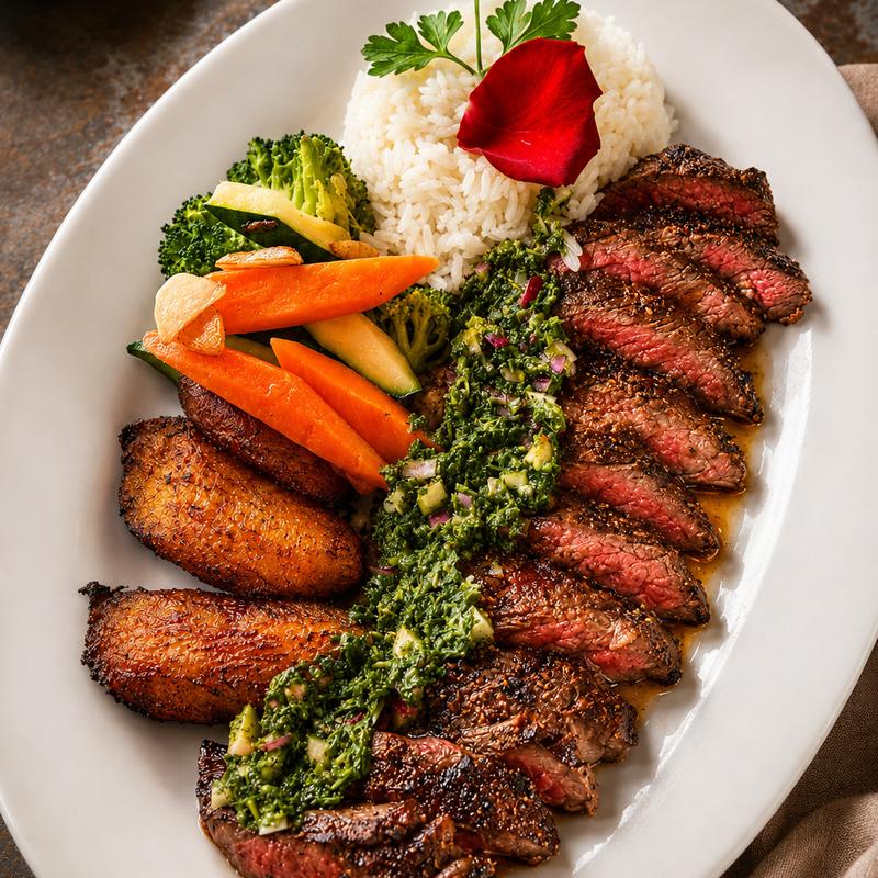 Fire Grilled Skirt Steak GF photo
