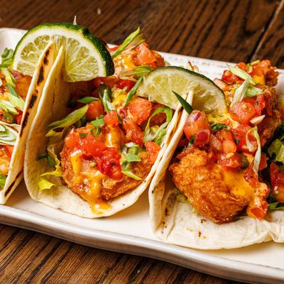 Shrimp Tacos.