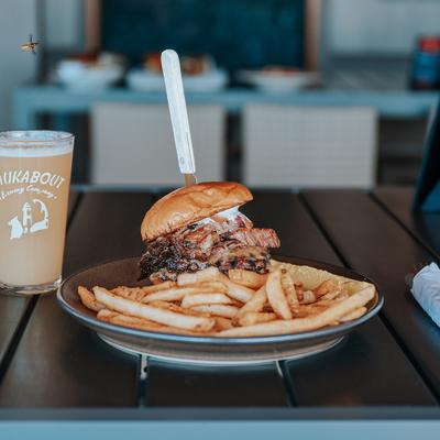 Fork and Knife Burger.