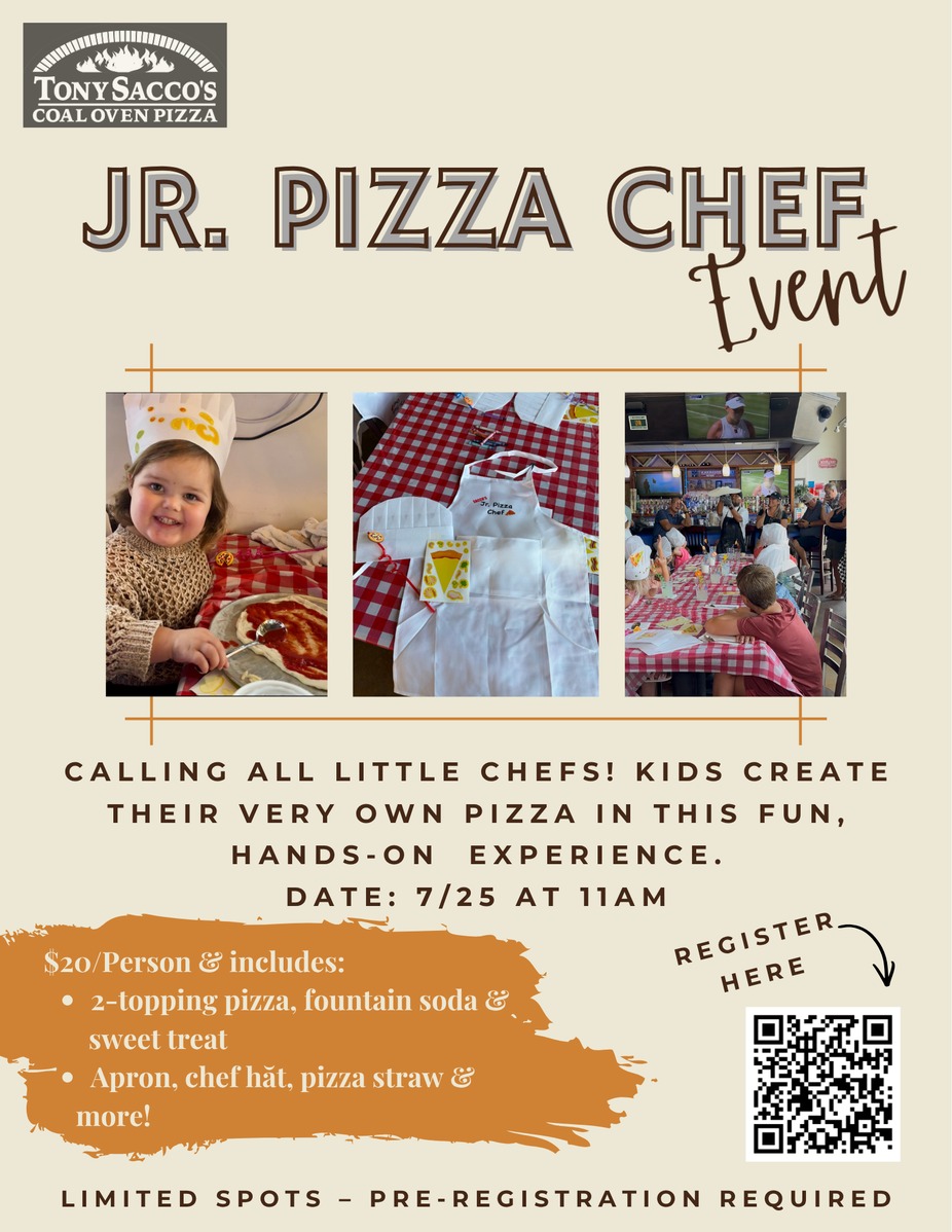 July Jr. Pizza Chef Event