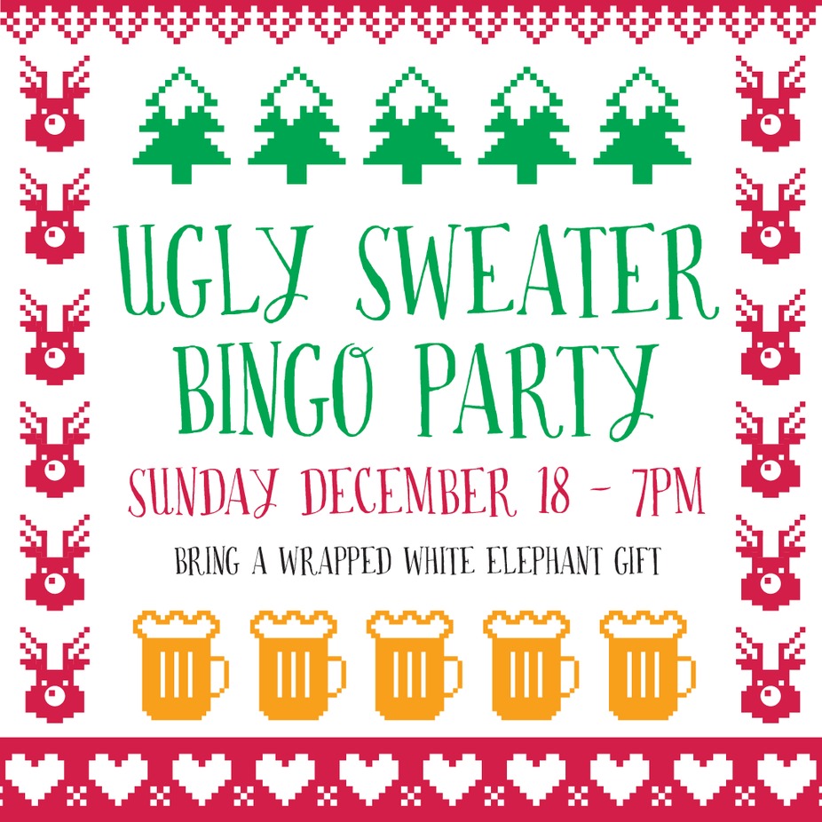 Ugly Sweater Bingo event photo