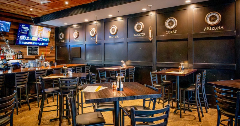 Tables ready for guests