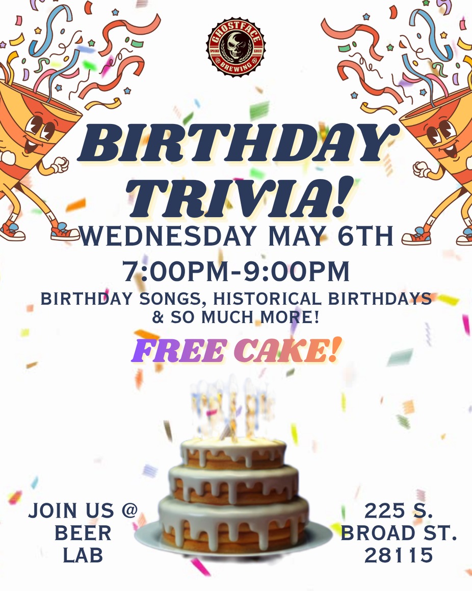 Birthday Trivia! event photo