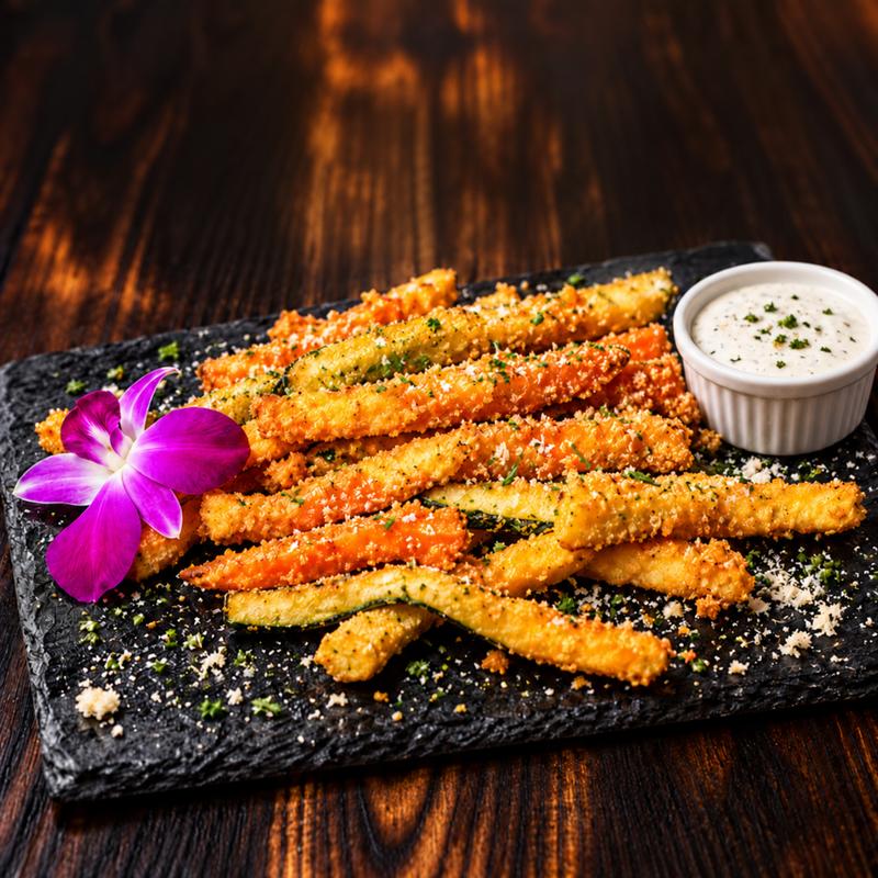 menu item 5 of 17, Zucchini and Carrot Fries