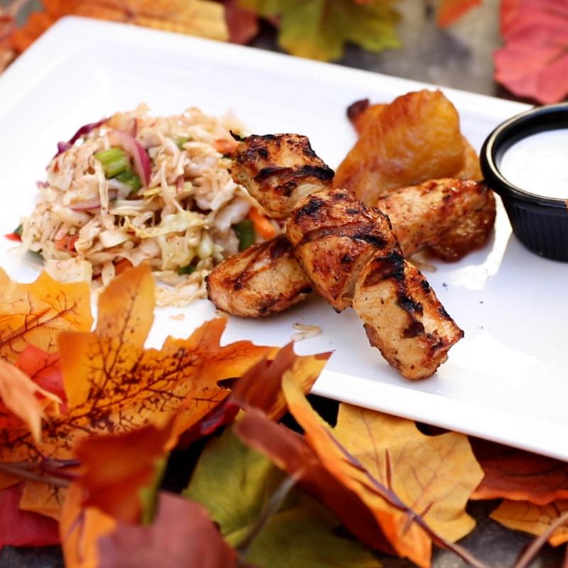 Grilled Chicken Skewers photo