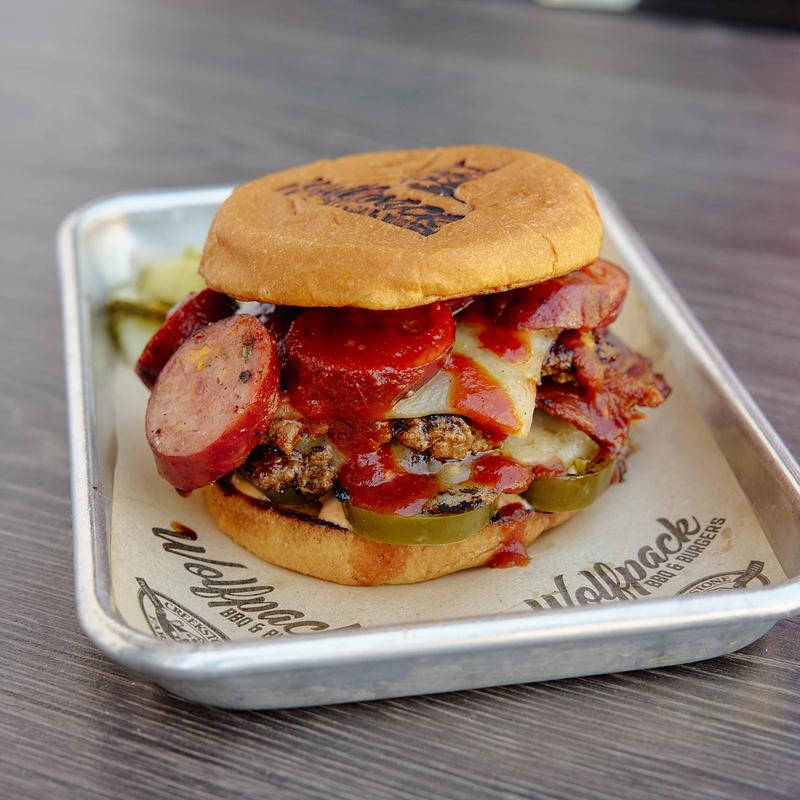 menu item 29 of 38, Howling Burger