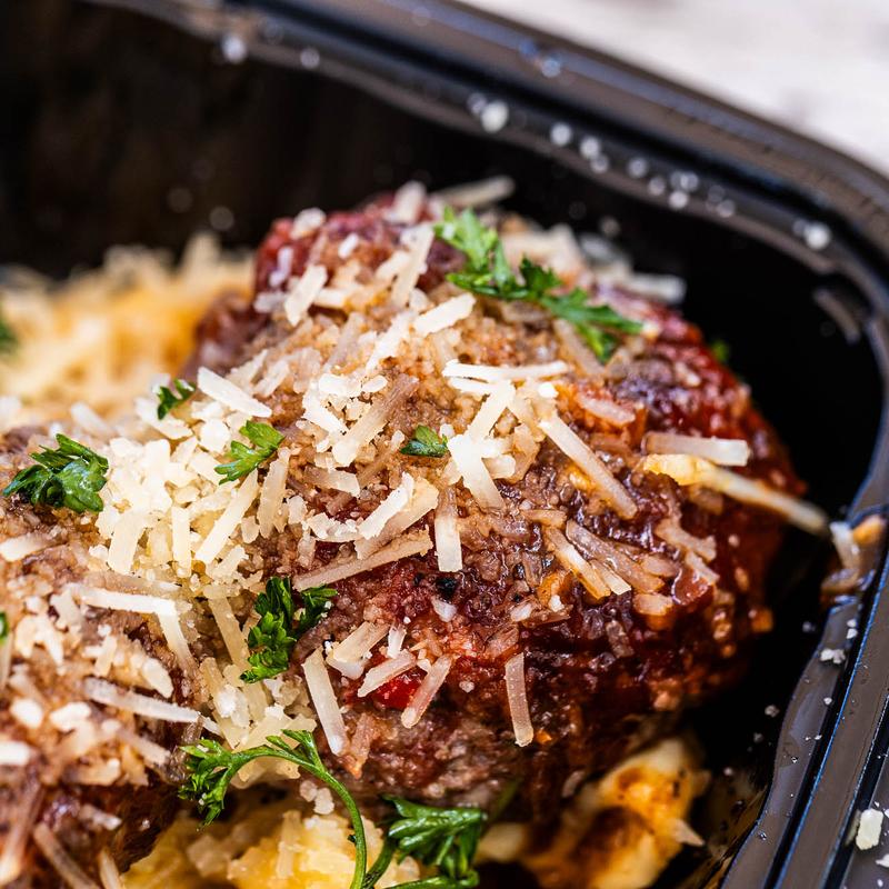 menu item 14 of 15, Alicia's Rasta Smoked Meatballs n' Pasta