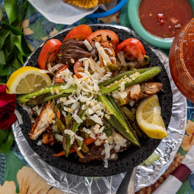 menu item 1 of 12, Molcajete