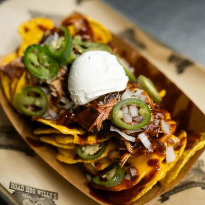 BBQ Nachos.