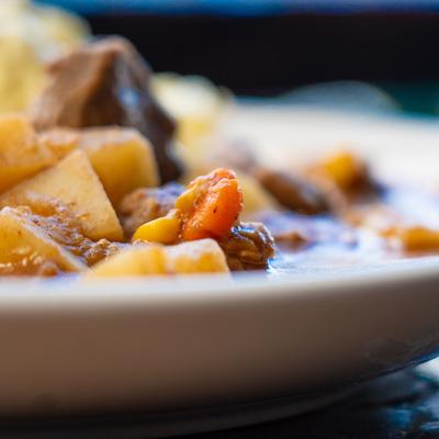 Beef stew.
