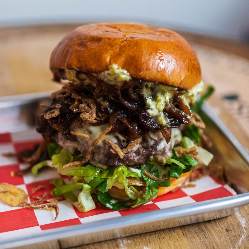 Burgundian European House Burger* photo