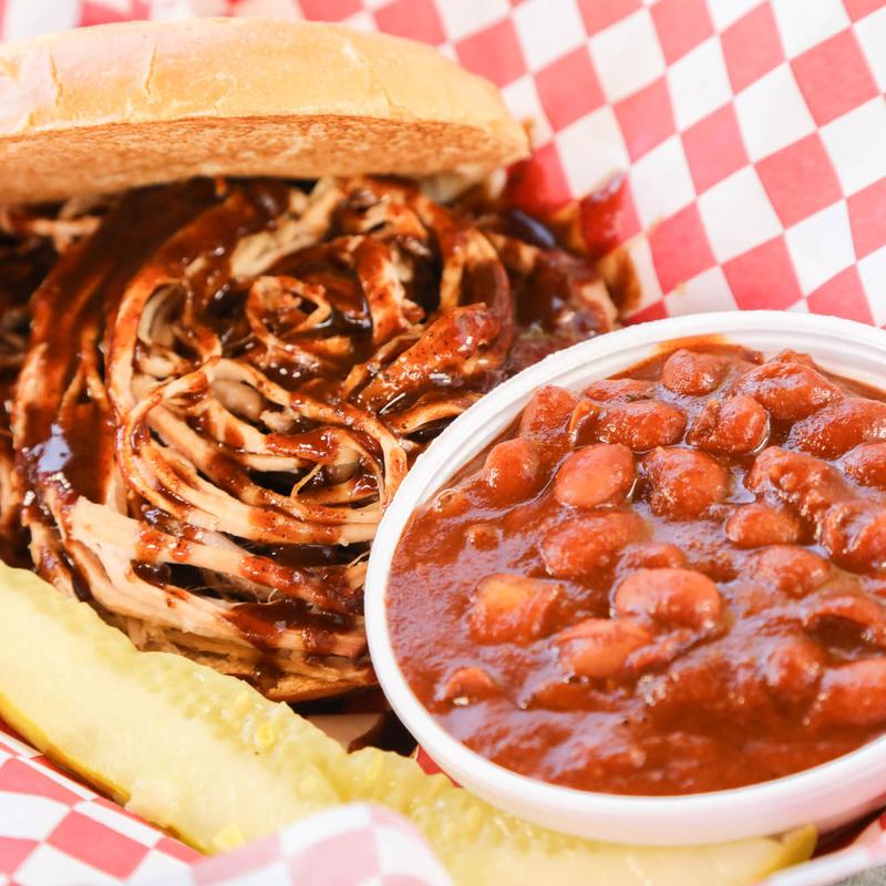 menu item 3 of 5, BBQ Pulled Pork