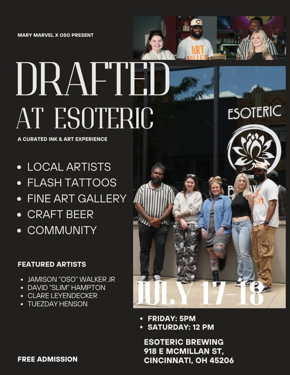 Drafted: A Tattooing Showcase Presented By  Mary Marvel & Oso event photo