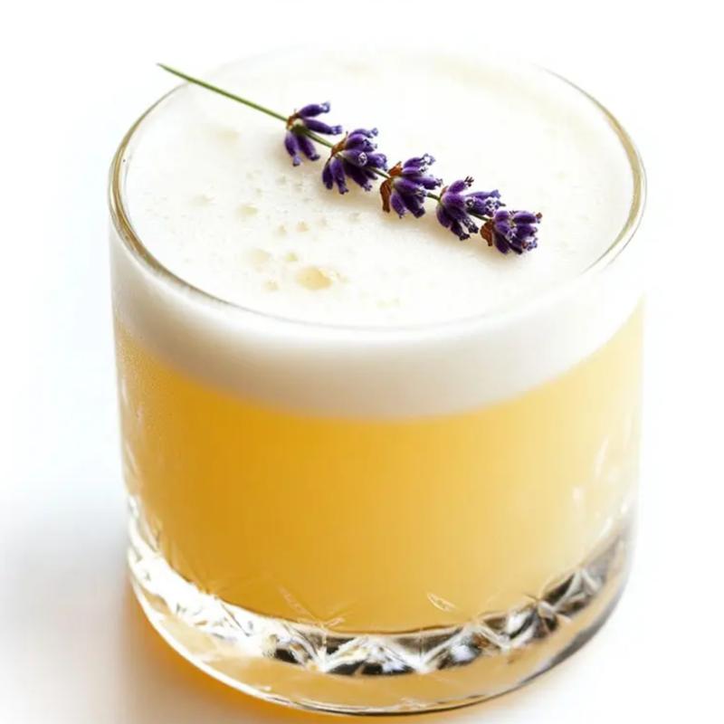 Lavender Whiskey Sour photo