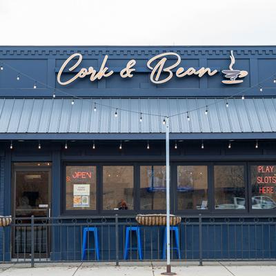 Cork and Bean, building outside.