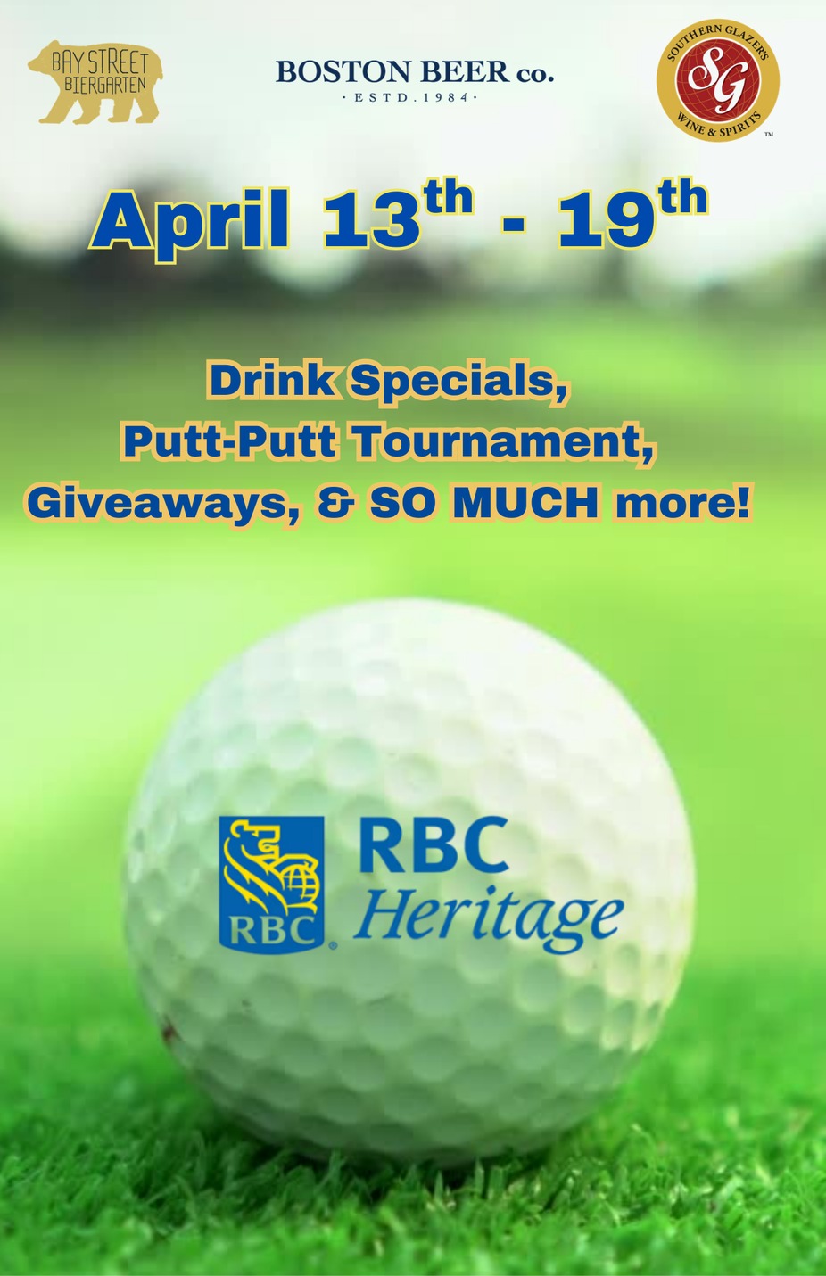RBC Heritage Watch Party event photo