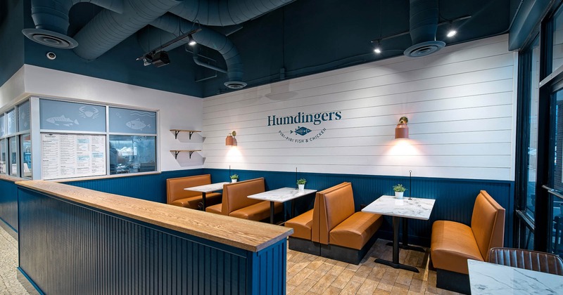 Interior, private booths area