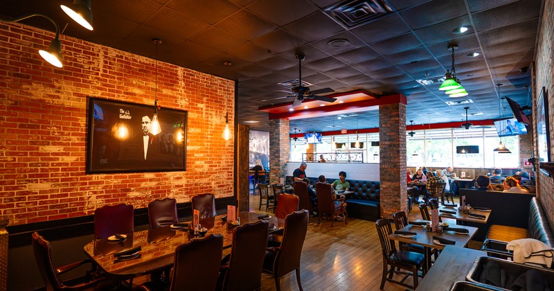 Interior, dining area