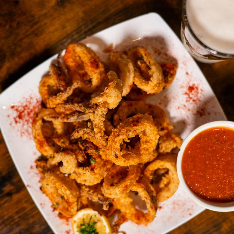 menu item 1 of 17, Fried Calamari