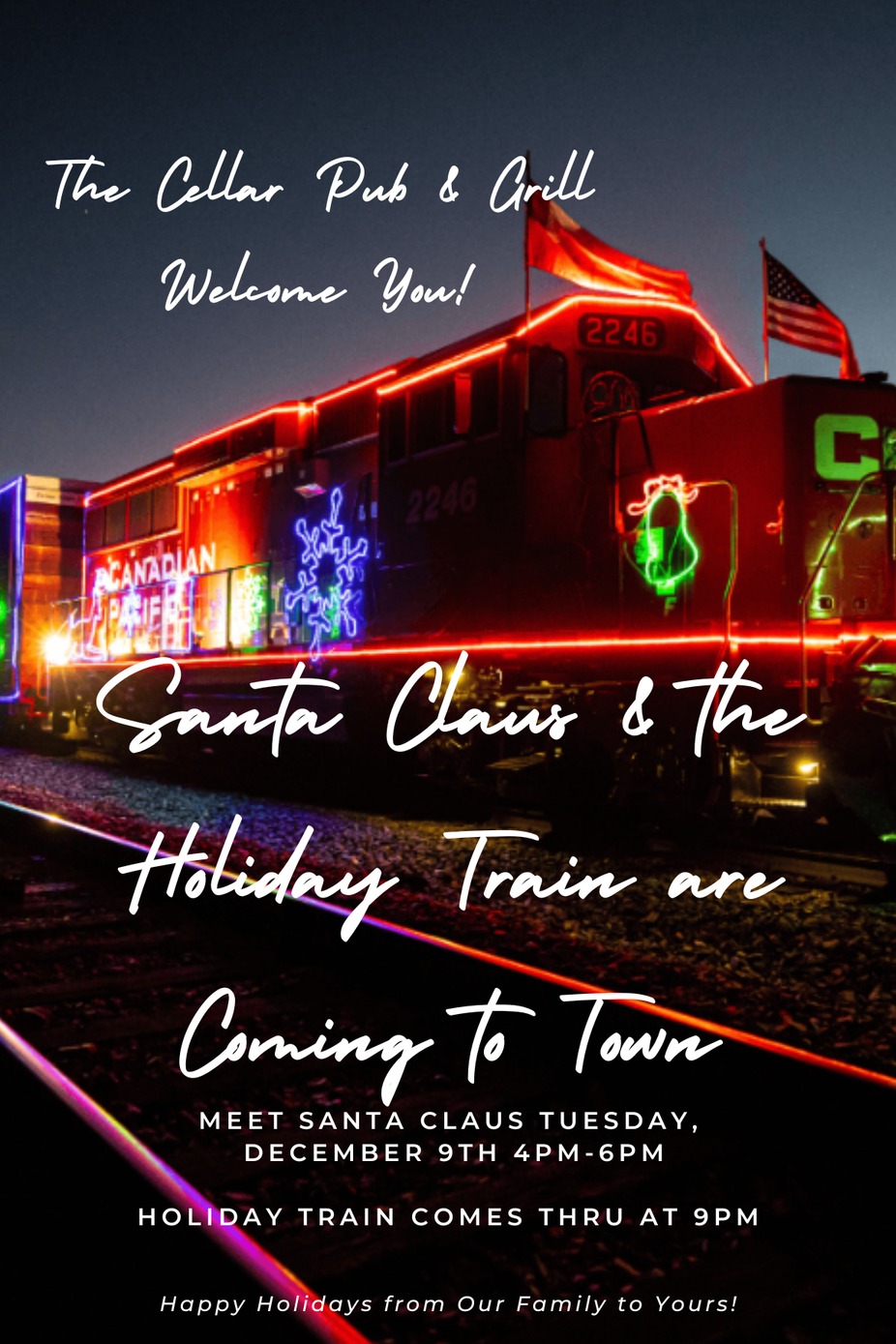 Santa Claus & the Holiday Train event photo