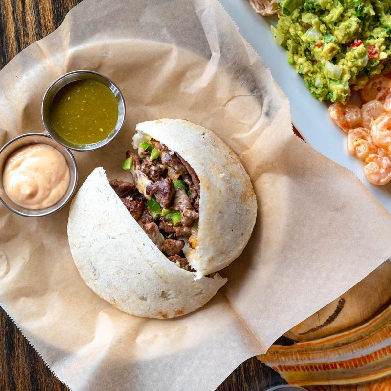 Arepa Asada Rellena photo