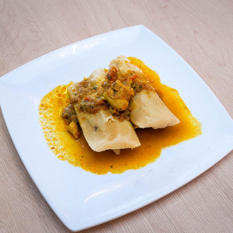 menu item 11 of 22, Curry Tamales