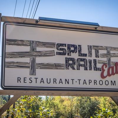 The restaurant's billboard sign.