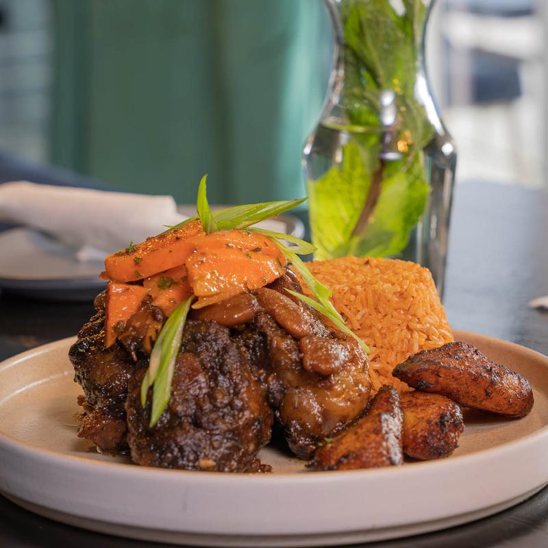 Caribbean Braised Oxtails photo