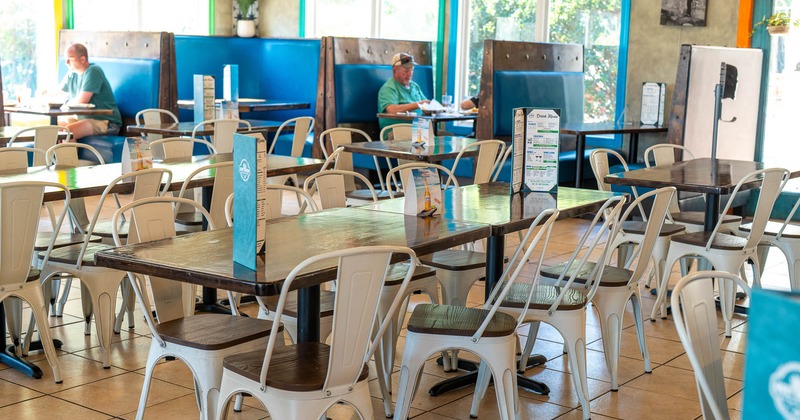 Interior, main seating area