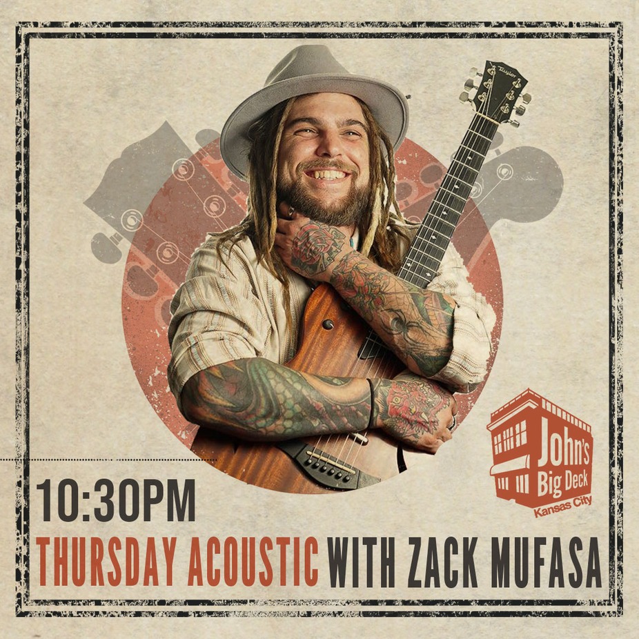 Thursday Acoustic Jams with Zack Mufasa event photo