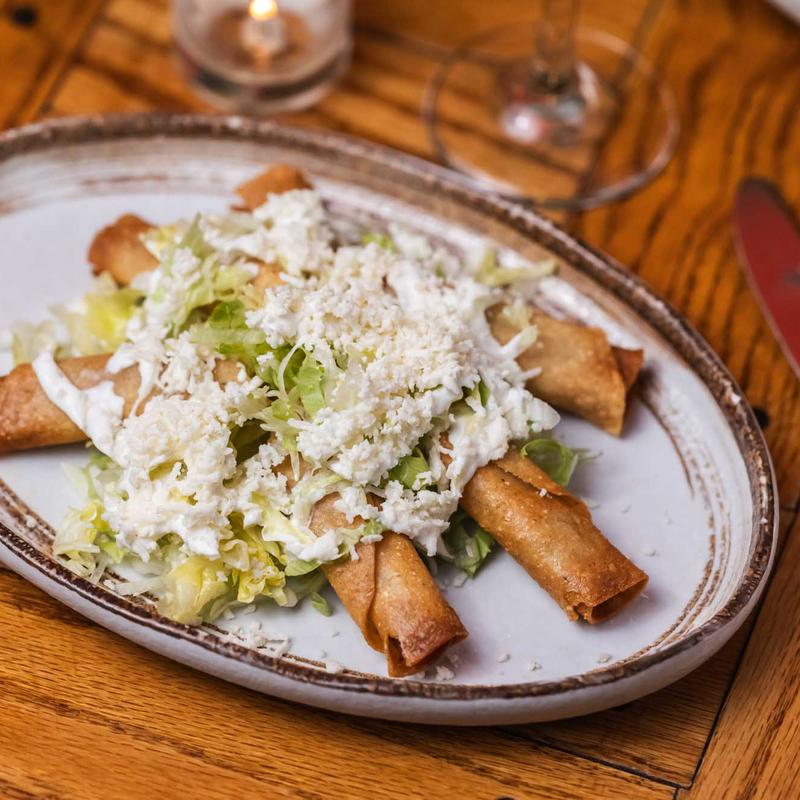 menu item 1 of 10, Chicken Taquitos