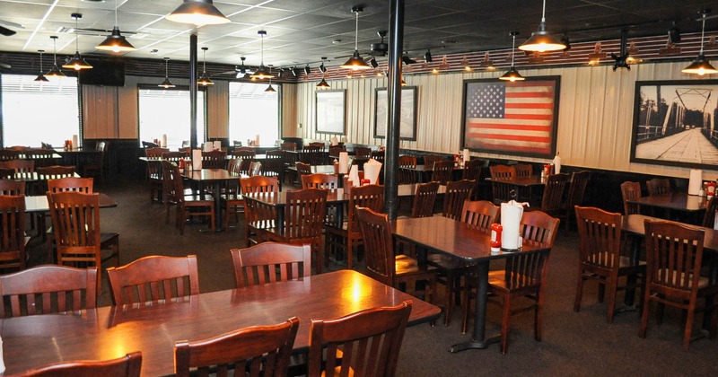Interior, dining area